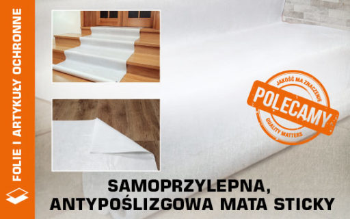 samoprzylepna mata antypoślizgowa