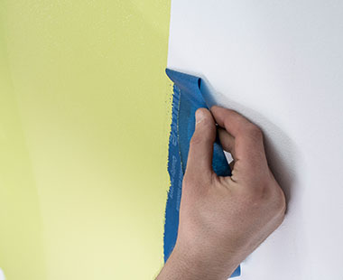 odrywanie taśmy bez zacieków