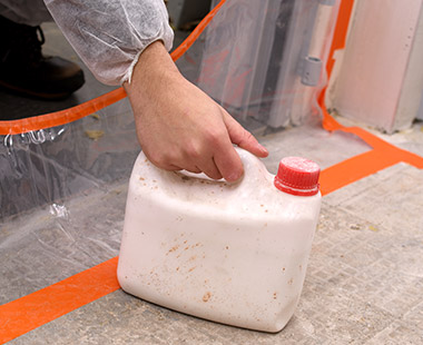 kurtyna przeciwpyłowa