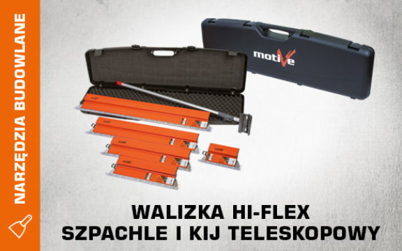 szpachle kij walizka