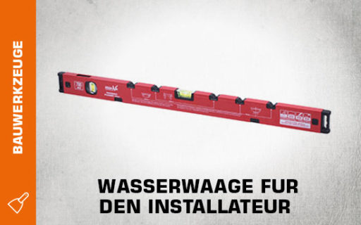 wasserwaage für den installateur
