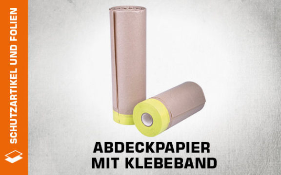 abdeckpapier mit klebeband