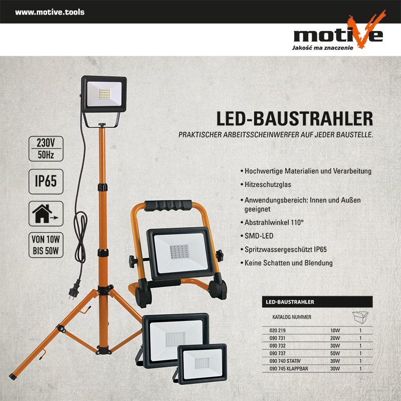 led-baustrahler