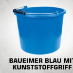 Baueimer Blau mit Kunststoffgriff thumb