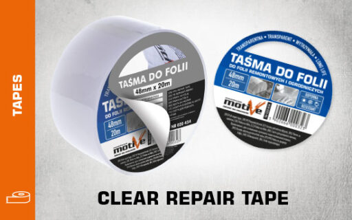 clear repair tape thumb