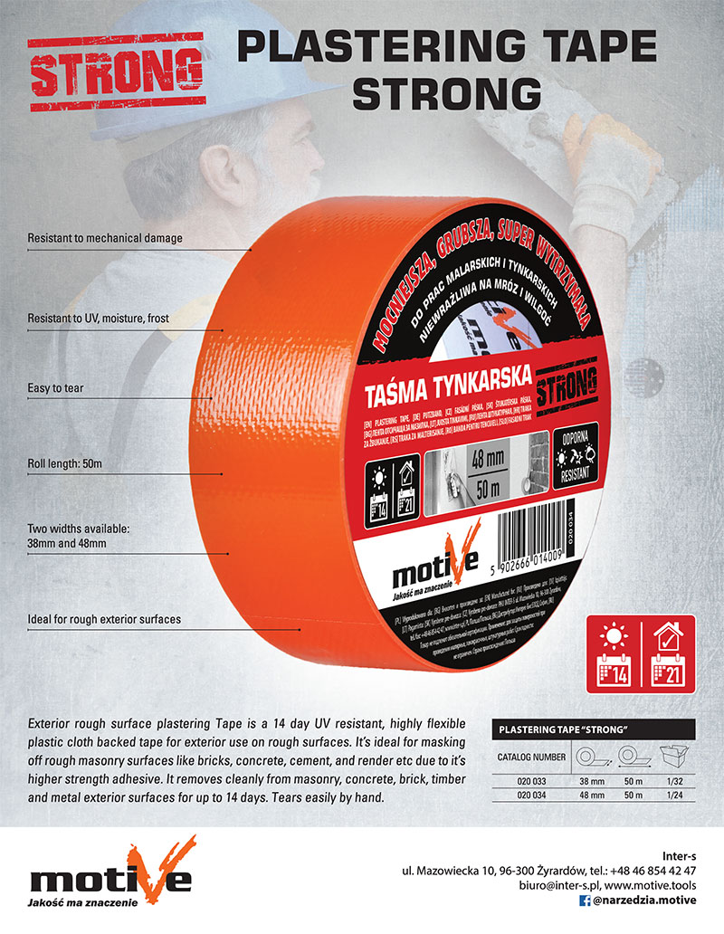 plastering tape strong