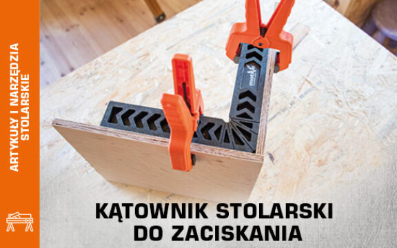 Kątownik stolarski do zaciskania thumb