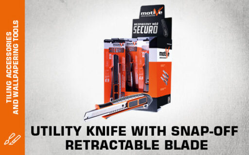 utility knife with snap-off retractable blade thumb