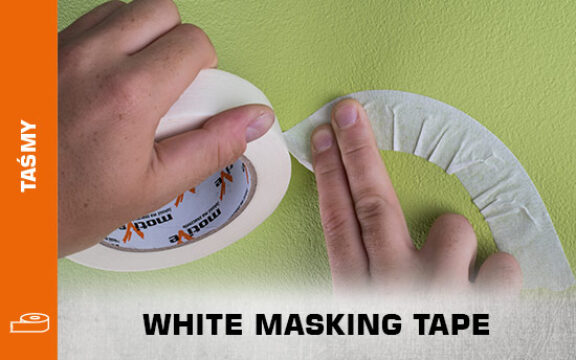 White masking tape thumb
