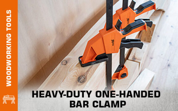 heavy-duty one-handed bar clamp thumb