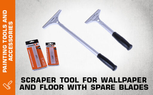 scraper tool for wallpaper and floor with spare blades thumb