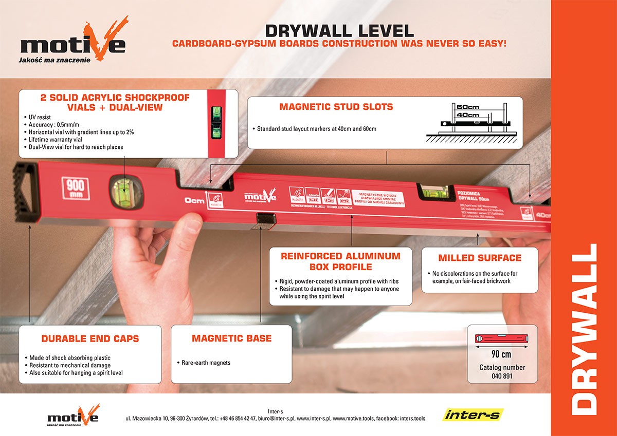drywall level