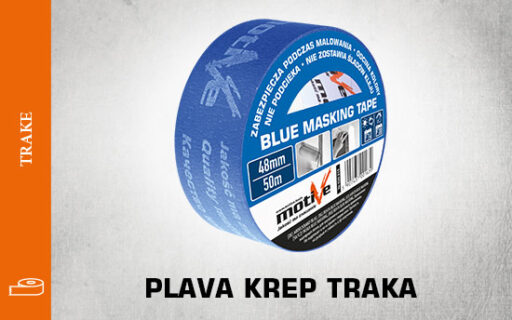 Plava krep traka