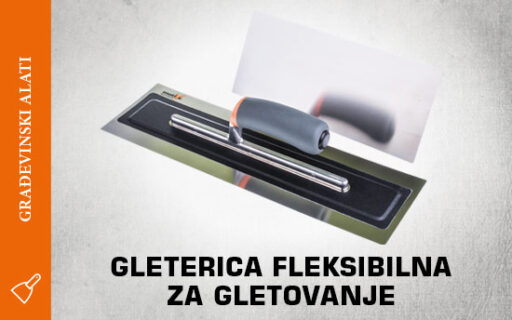 Gleterica fleksibilna za gletovanje thumb