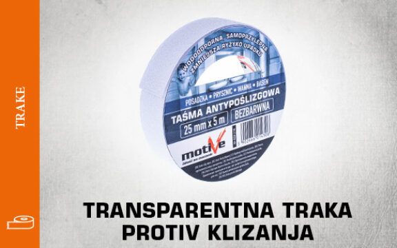 Transparentna traka protiv klizanja