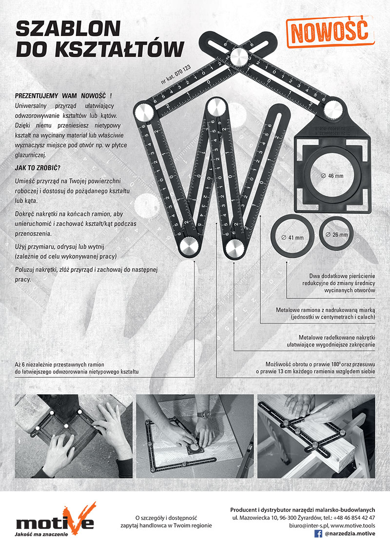 szablon do kształtów pdf
