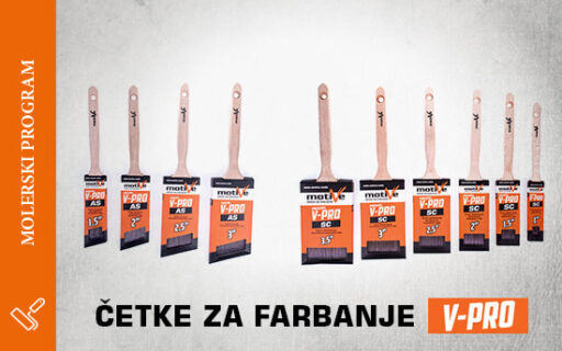 Četke za farbanje V-PRO