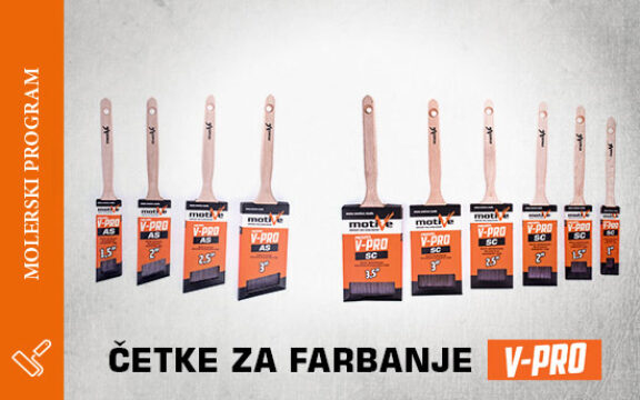 Četke za farbanje V-PRO