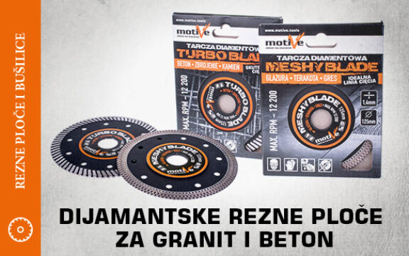 Dijamantske rezne ploče za granit i beton