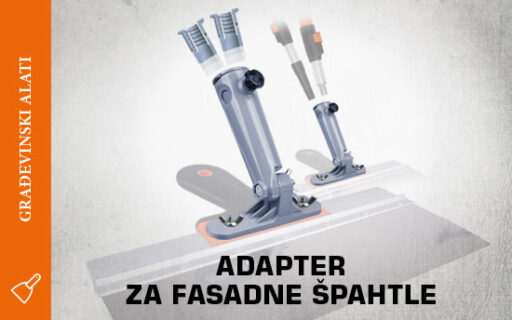 Adapter za fasadne špahtle