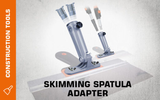 Skimming spatula adapter