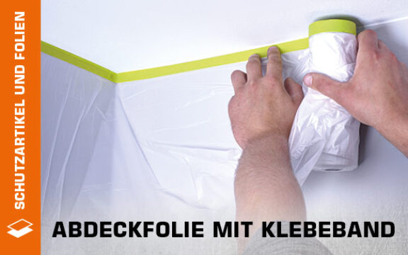 Abdeckfolie mit Klebeband thumb