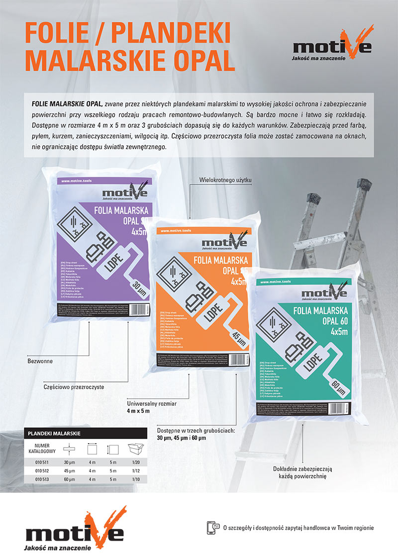 plandeki malarskie folie