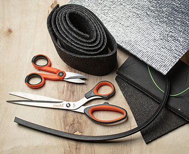 nożyczki monterskie i uniwersalne slider