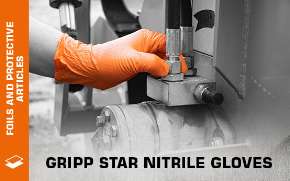 GRIPP STAR nitrile gloves thumb