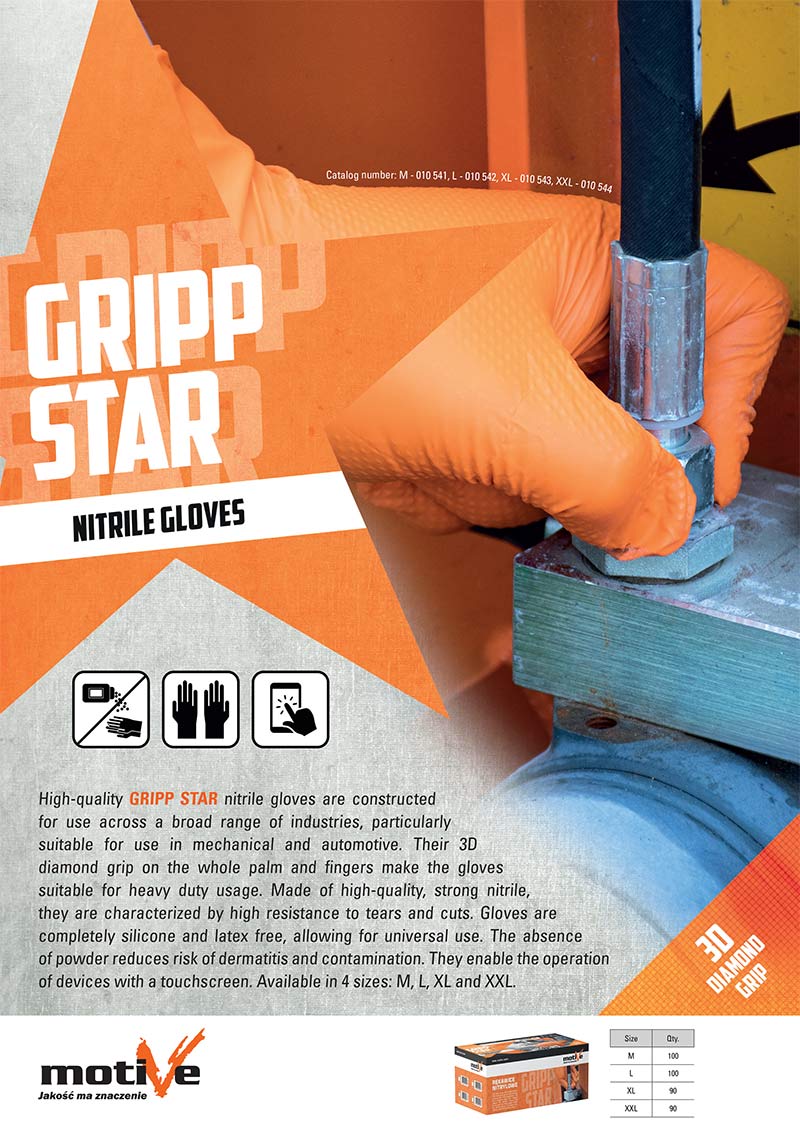 GRIPP STAR nitrile gloves