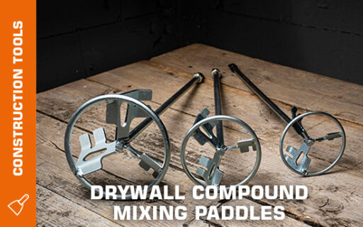 drywall compound mixing paddles thumb