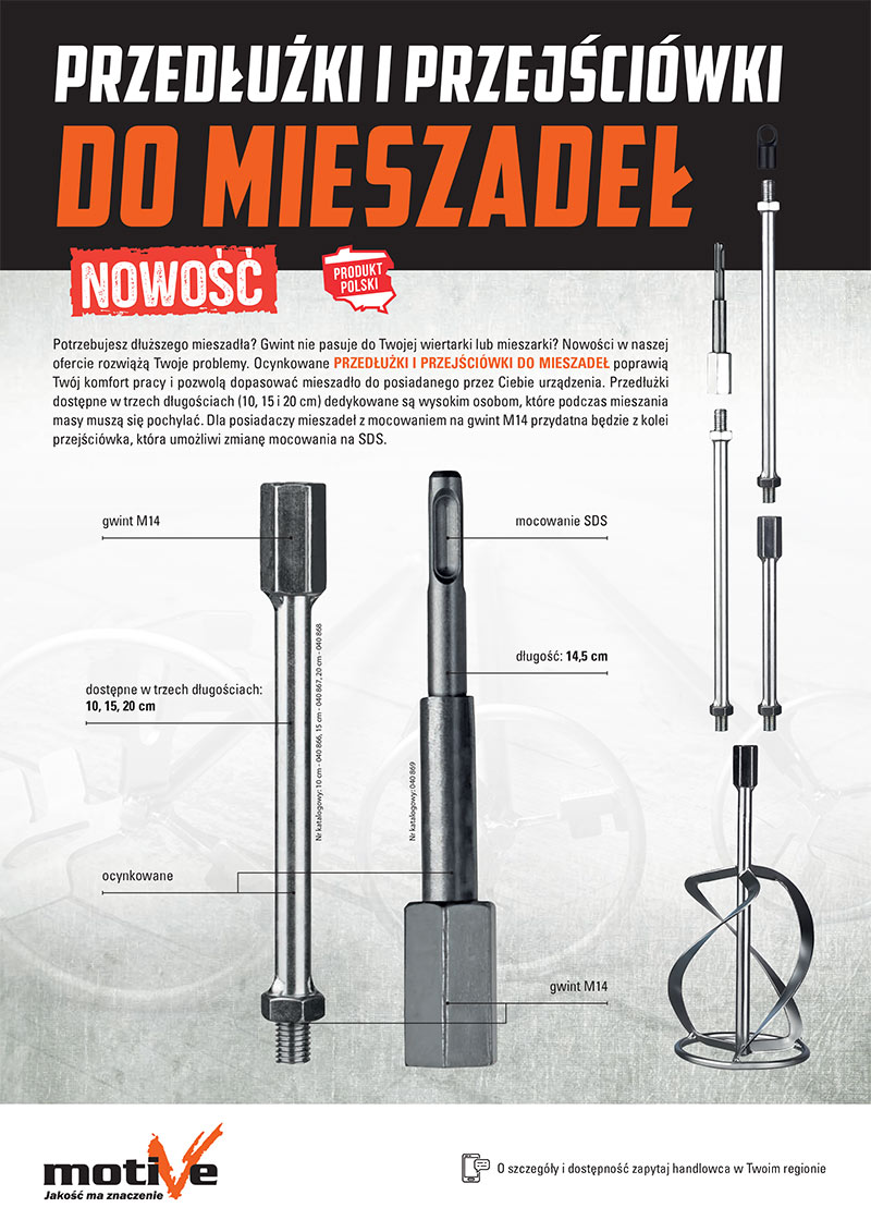 Przejściówki przedłużki