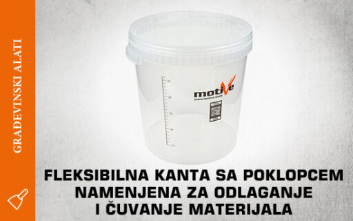 Fleksibilna kanta sa poklopcem namenjena za odlaganje i čuvanje materijala thumb