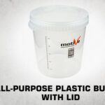 All-purpose plastic bucket with lid thumb