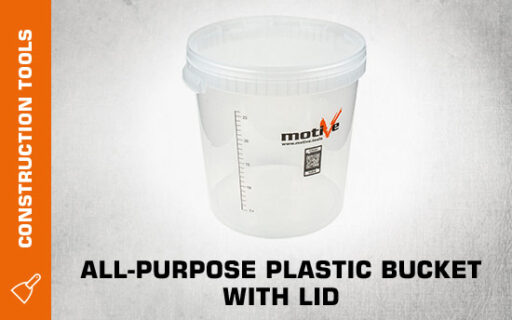 All-purpose plastic bucket with lid thumb