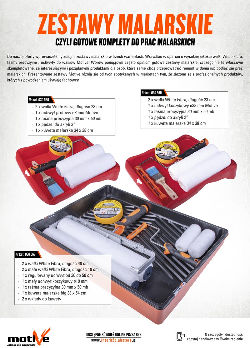 zestawy malarskie 030 565 566 567