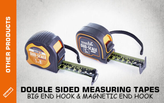 Double sided measuring tapes thumb