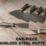 one-piece putty knife thumb