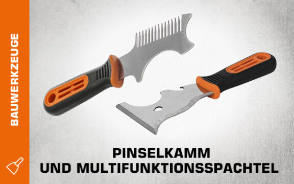 Pinselkamm und Multifunktionsspachtel thumb