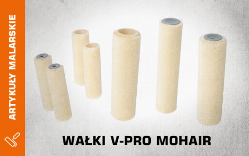Wałki malarskie V-PRO Mohair
