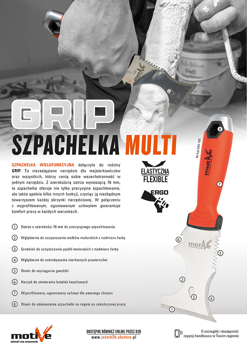 040 185 Szpachelka wielofunkcyjna multi