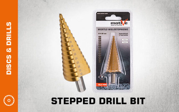 stepped drill bit thumb