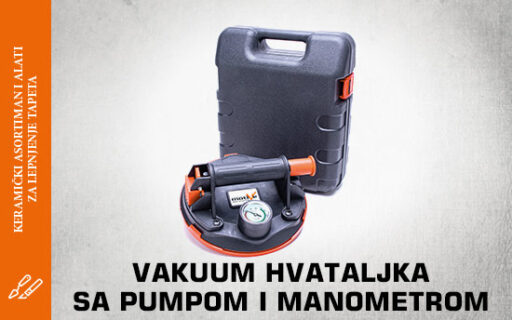 Vakuum hvataljka sa pumpom i manometrom thumb