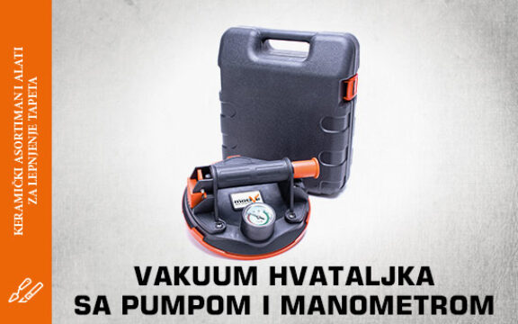 Vakuum hvataljka sa pumpom i manometrom thumb