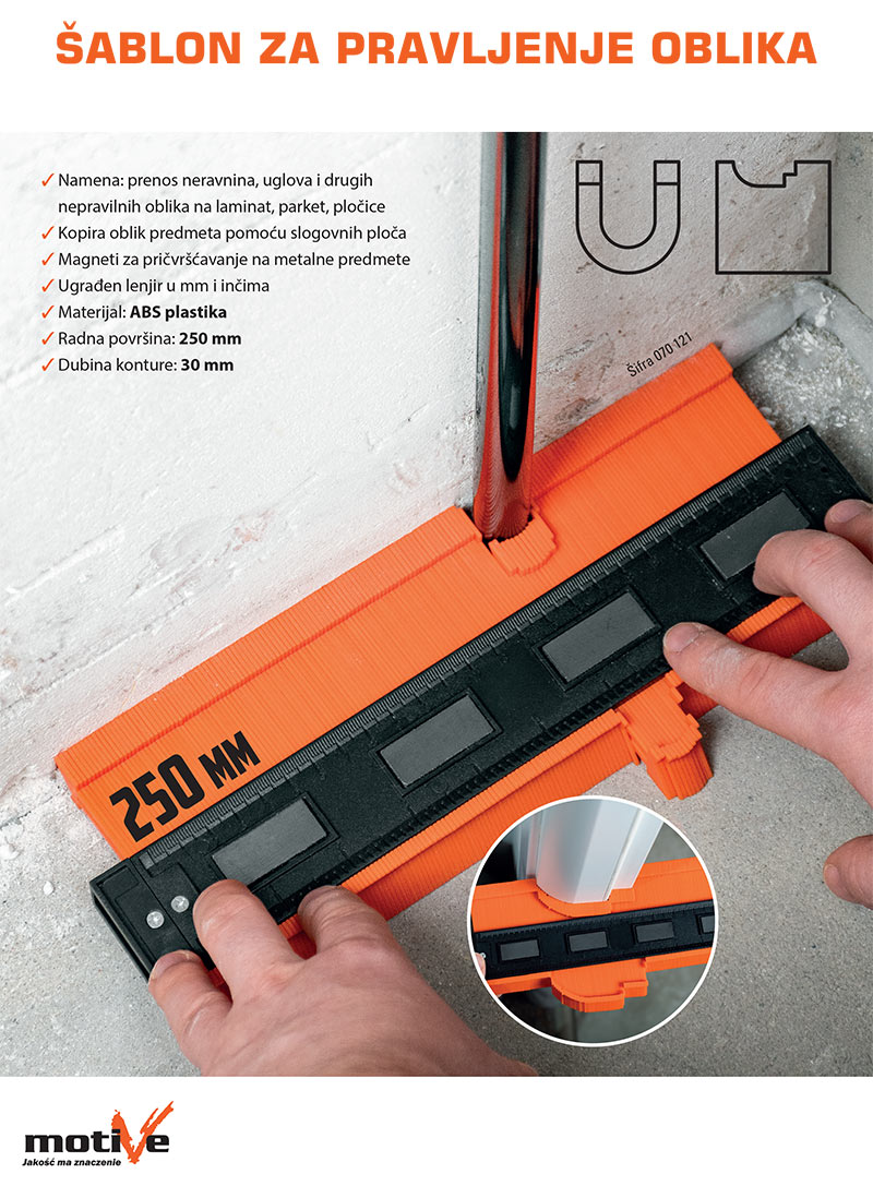 Šablon za pravljenje oblika