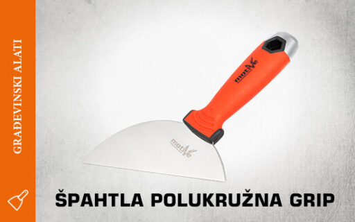 Špahtla polukružna Grip thumb