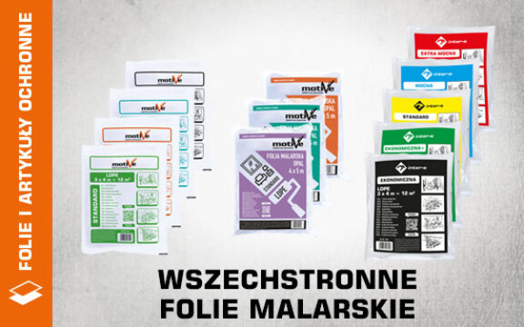 Wszechstronne Folie Malarskie