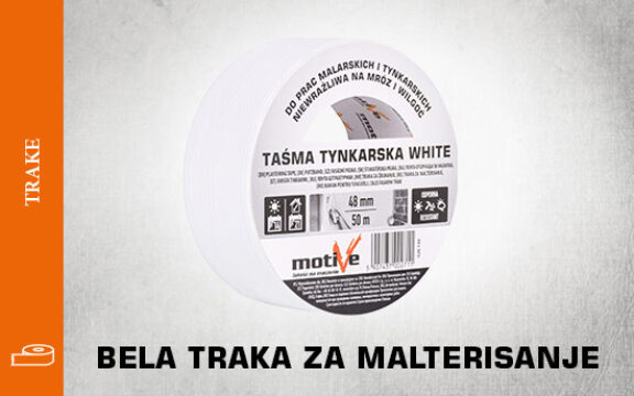 Bela traka za malterisanje