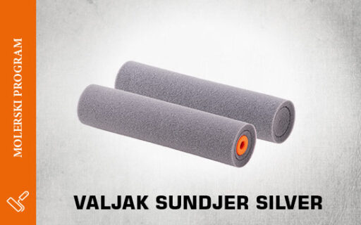 Valjak sundjer Silver