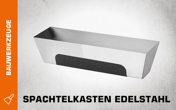 Spachtelkasten Edelstahl